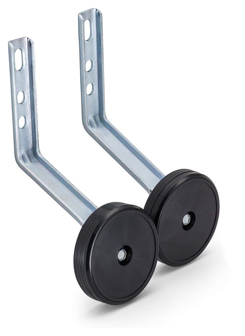 Schwinn Training Wheels, Fits 12 - 20 Inch Kids Bikes, Includes Mounting Hardware, Adjustable Steel Brackets, Detachable, Fun Sticker Decals, Easy to Install, Training Wheels for Kids Bike - Image 1